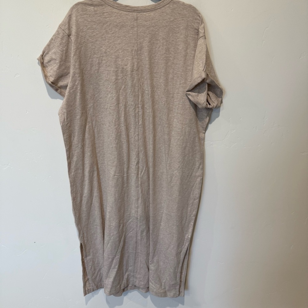 Old Navy Beige T-Shirt Maxi Dress NWT Women’s Plus Size XXL Casual Beachy Cotton - Picture 8 of 9